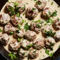 Omi's Swedish Meatballs from www.whatsgabycooking.com (@whatsgabycookin)