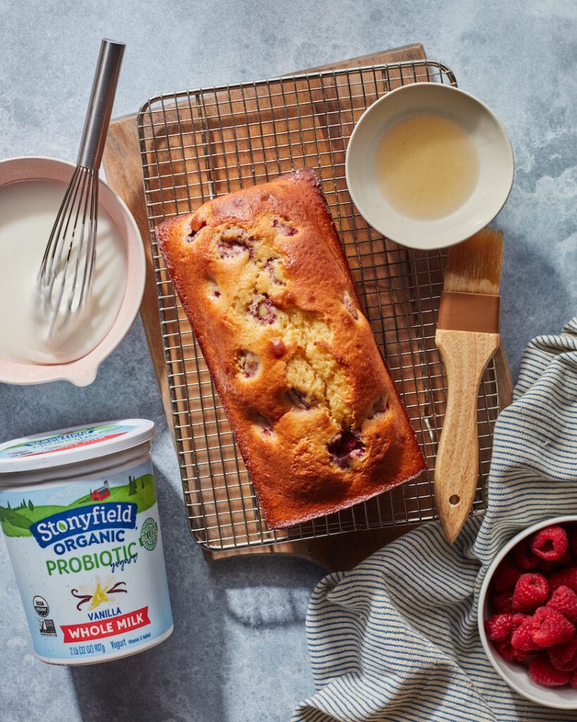 Lemon Raspberry Yogurt Cake from www.whatsgabycooking.com (@whatsgabycookin)