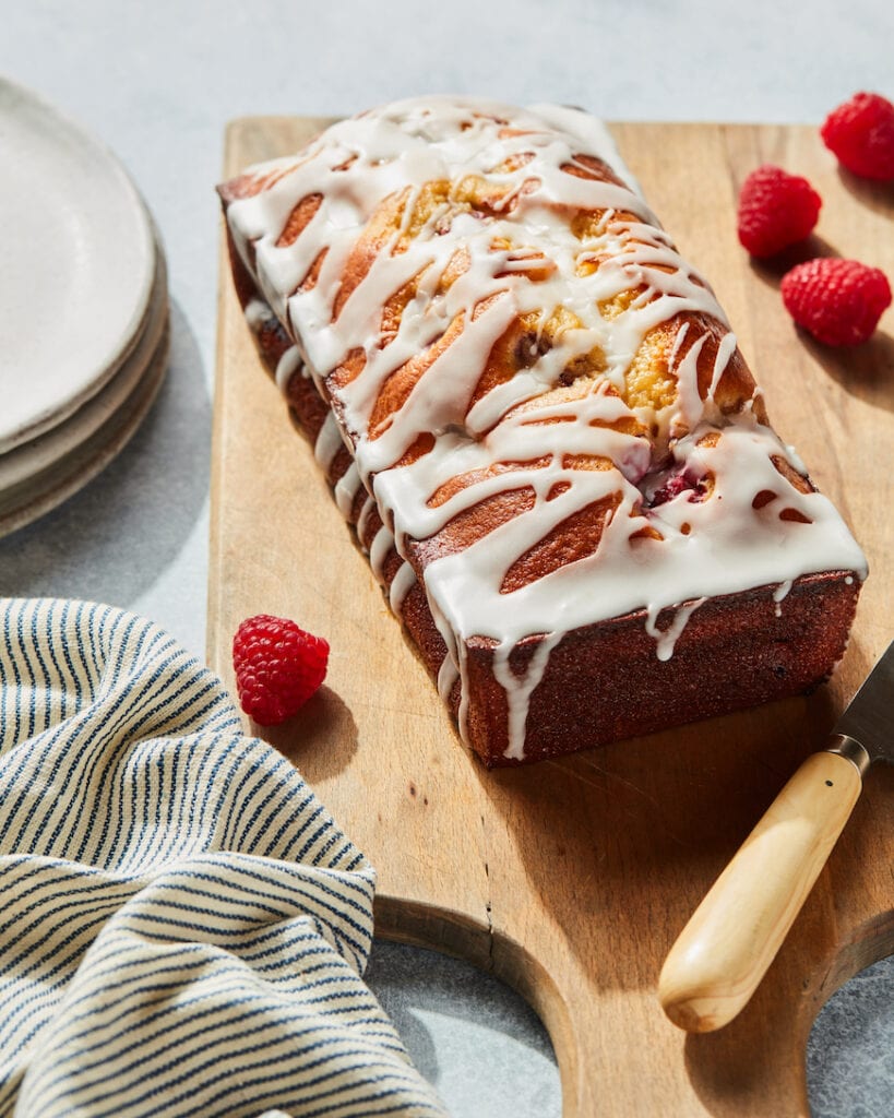 Lemon Raspberry Yogurt Cake from www.whatsgabycooking.com (@whatsgabycookin)