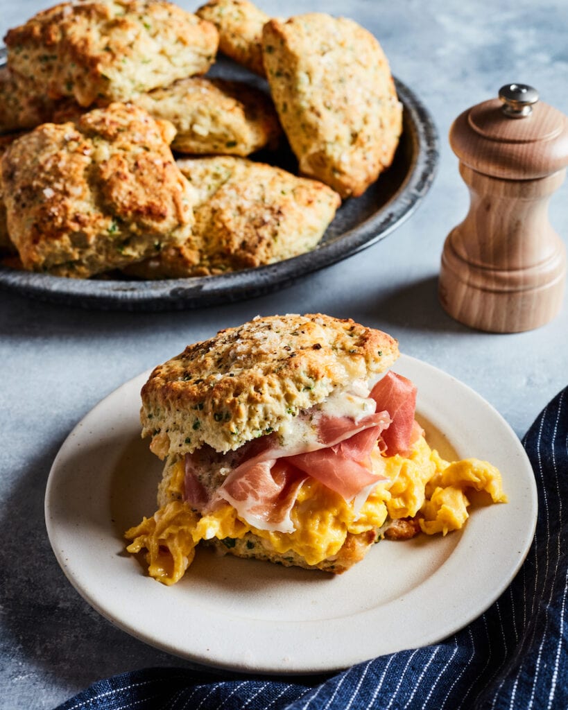 Garlic and Herb Parmesan Biscuits from www.whatsgabycooking.com (@whatsgabycookin)