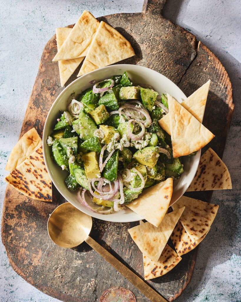 Cucumber Feta Salad from www.whatsgabycooking.com (@whatsgabycookin)