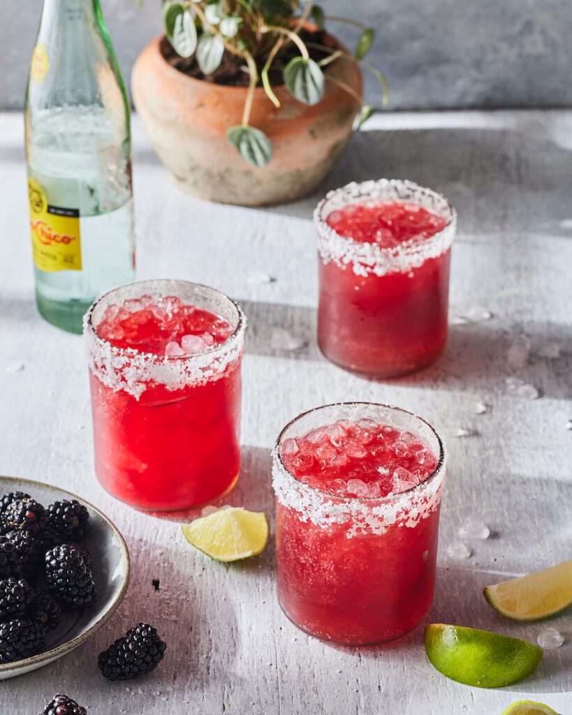 Blackberry Margaritas from www.whatsgabycooking.com (@whatsgabycookin)