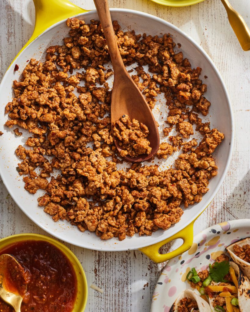 Ground Chicken Tacos from www.whatsgabycooking.com (@whatsgabycookin)