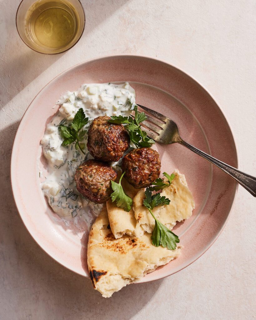 Greek Lamb Meatballs