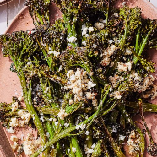 Parmesan and Feta Broccolini Salad from www.whatsgabycooking.com (@whatsgabycookin)