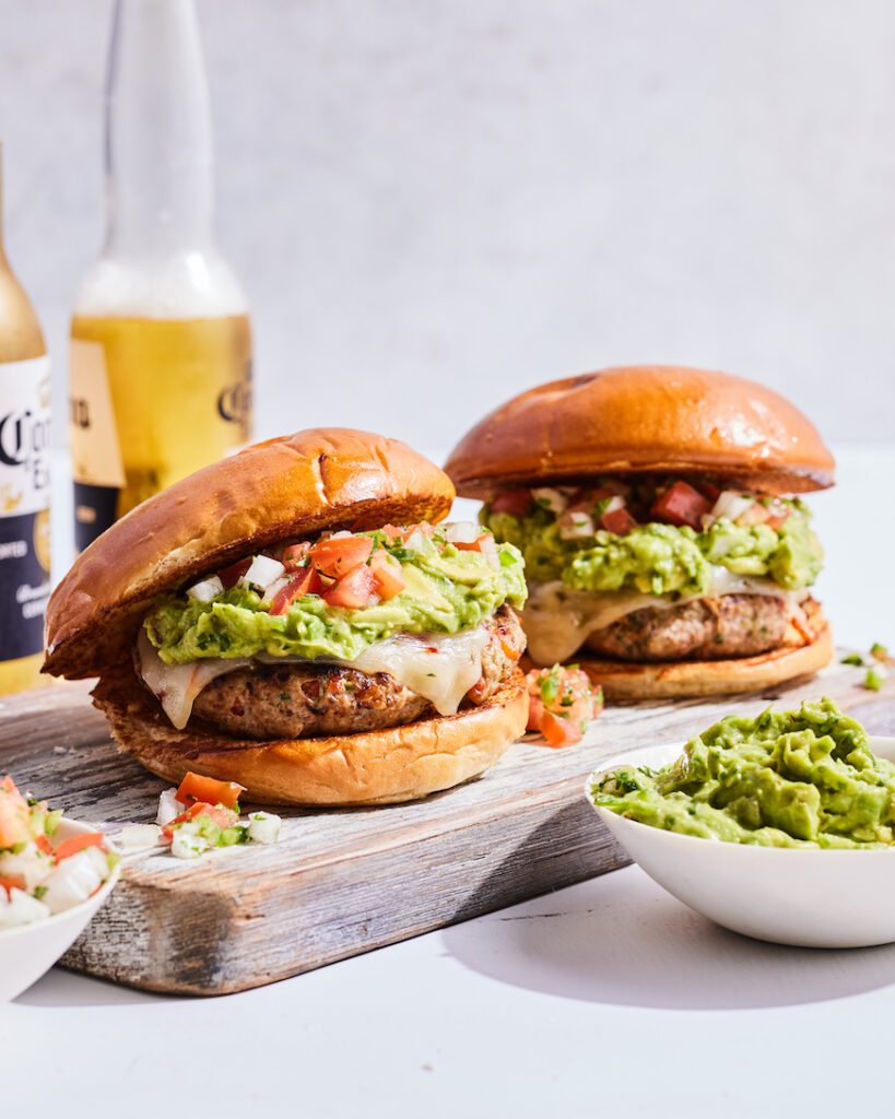 Guacamole Turkey Burgers from www.whatsgabycooking.com (@whatsgabycookin)