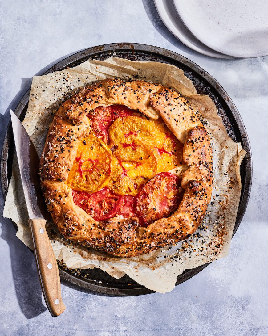 Heirloom Tomato Galette from www.whatsgabycooking.com (@whatsgabycookin)