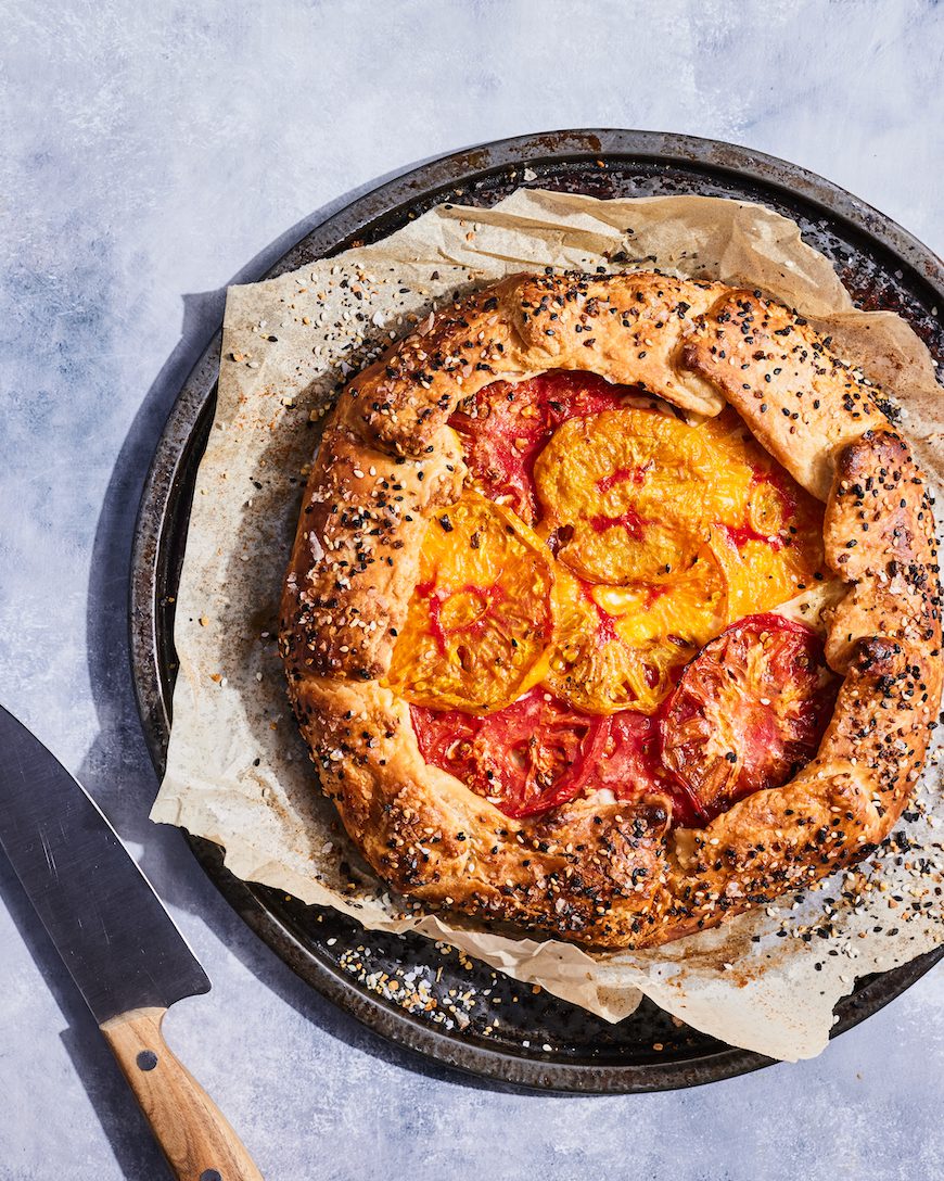 Heirloom Tomato Galette from www.whatsgabycooking.com (@whatsgabycookin)
