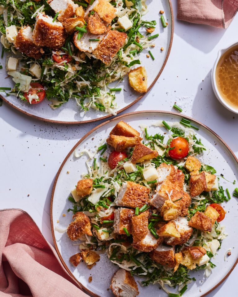 The Ultimate Fried Chicken Salad (inspired by Honor Bar)