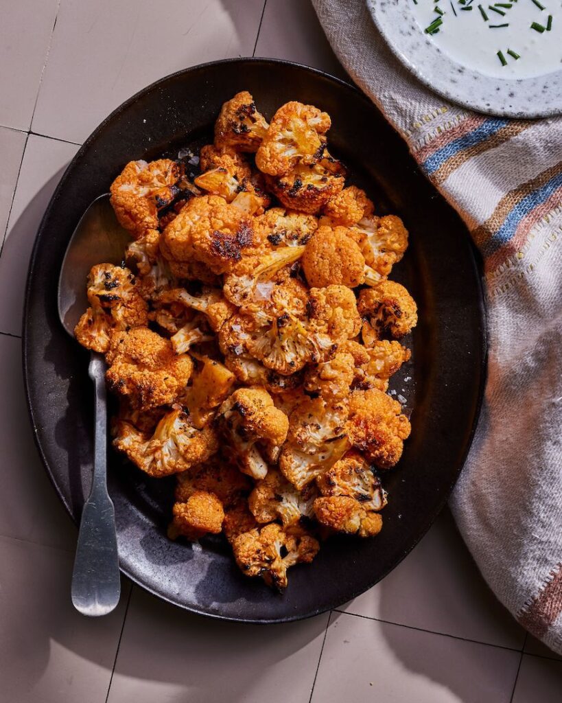 Buffalo Cauliflower from www.whatsgabycooking.com (@whatsgabycookin)