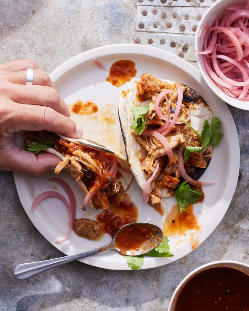 Easy Mexican Shredded Chicken from www.whatsgabycooking.com (@whatsgabycookin)
