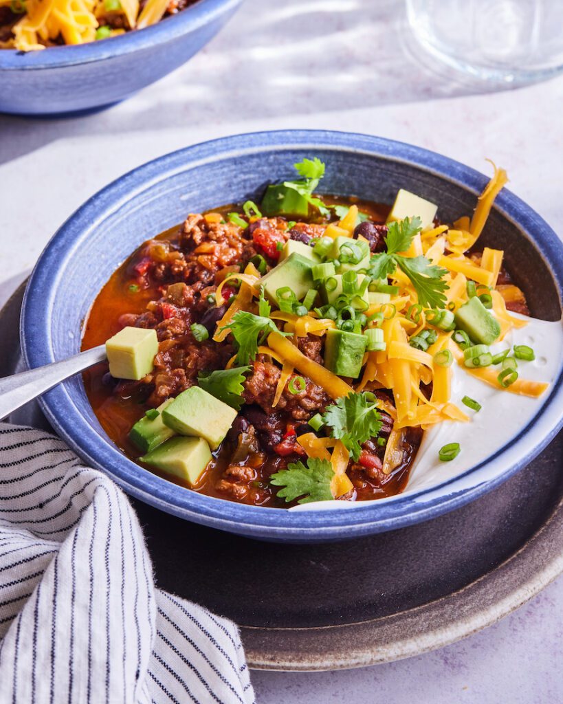 The Perfect Chili Recipe: Smoky Beef + Black Bean Chili