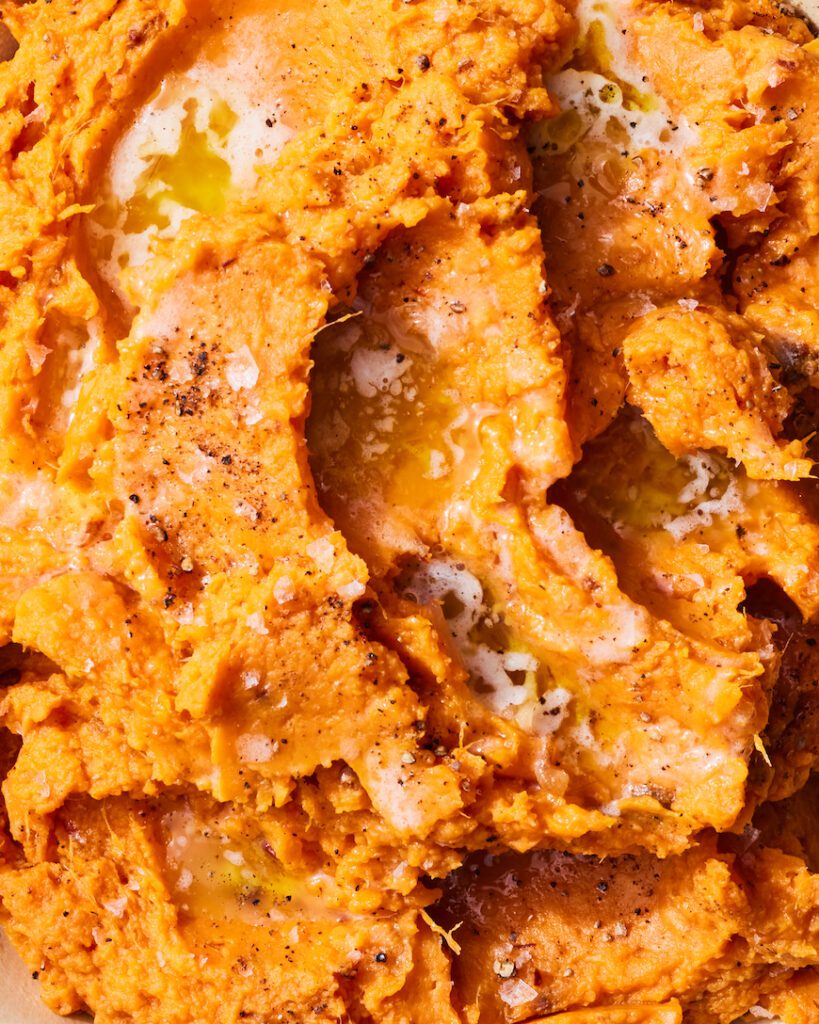 Chipotle Mashed Sweet Potatoes from www.whatsgabycooking.com (@whatsgabycookin)
