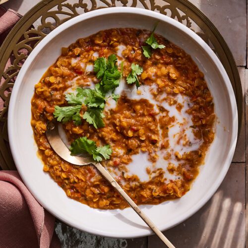 Curry Lentil Soup from www.whatsgabycooking.com (@whatsgabycookin)