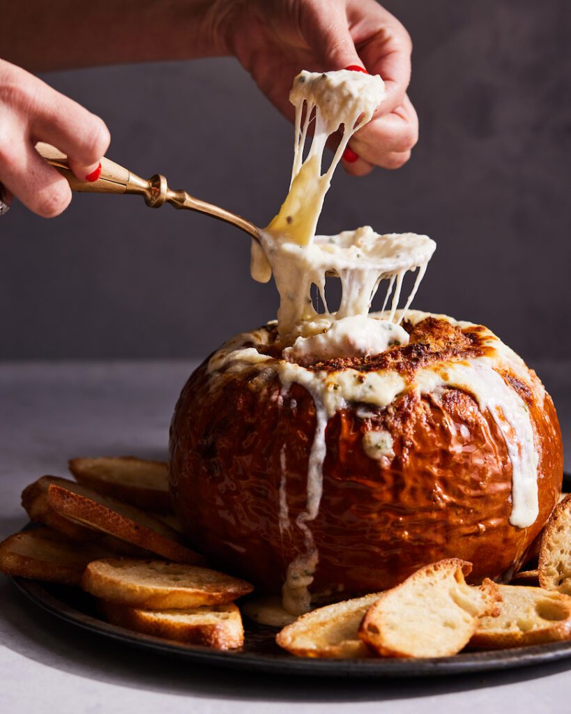 Pumpkin Fondue from www.whatsgabycooking.com (@whatsgabycookin)