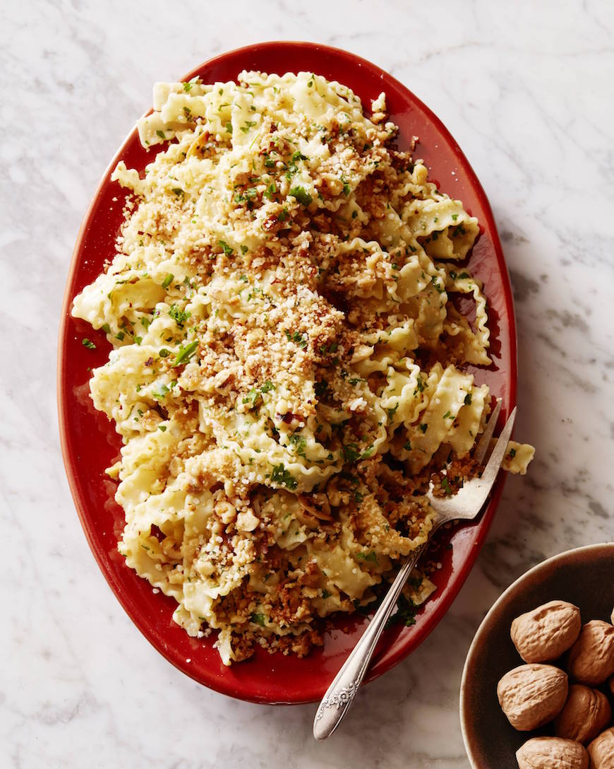 Spicy Walnut Pasta from www.whatsgabycooking.com (@whatsgabycookin)