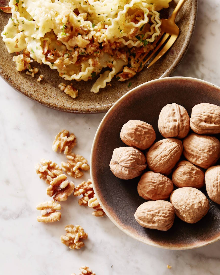 Spicy Walnut Pasta from www.whatsgabycooking.com (@whatsgabycookin)