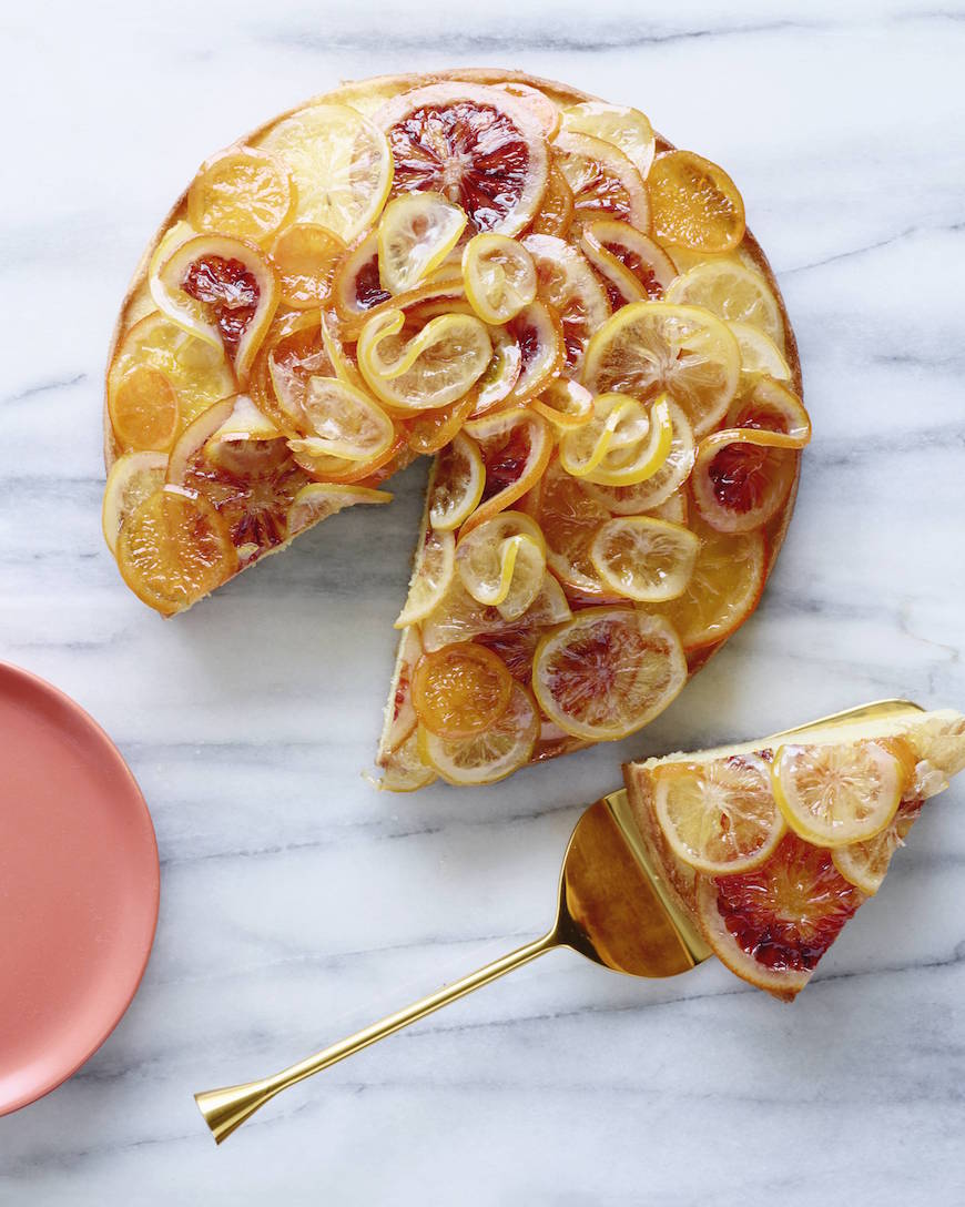 Candied Citrus Cake from www.whatsgabycooking.com (@whatsgabycookin)