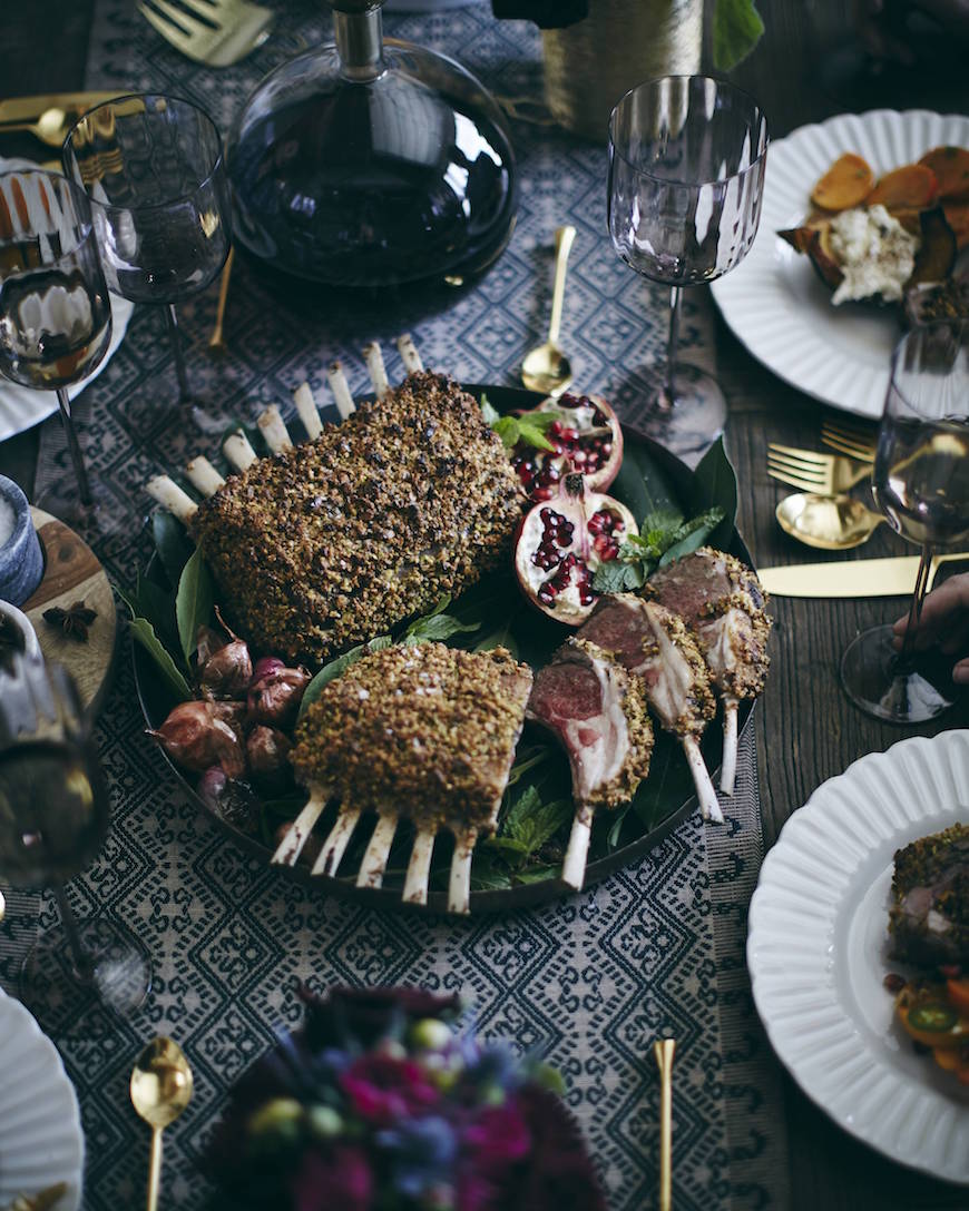 Pistachio Crusted Rack of Lamb from www.whatsgabycooking.com (@whatsgabycookin)