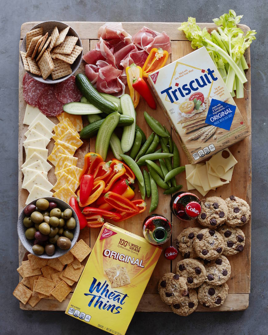 Salty and Sweet Snack Board from www.whatsgabycooking.com (@whatsgabycookin)