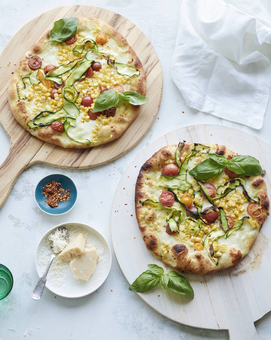 End of Summer Corn and Zucchini Pizza from www.whatsgabycooking.com (@whatsgabycookin)