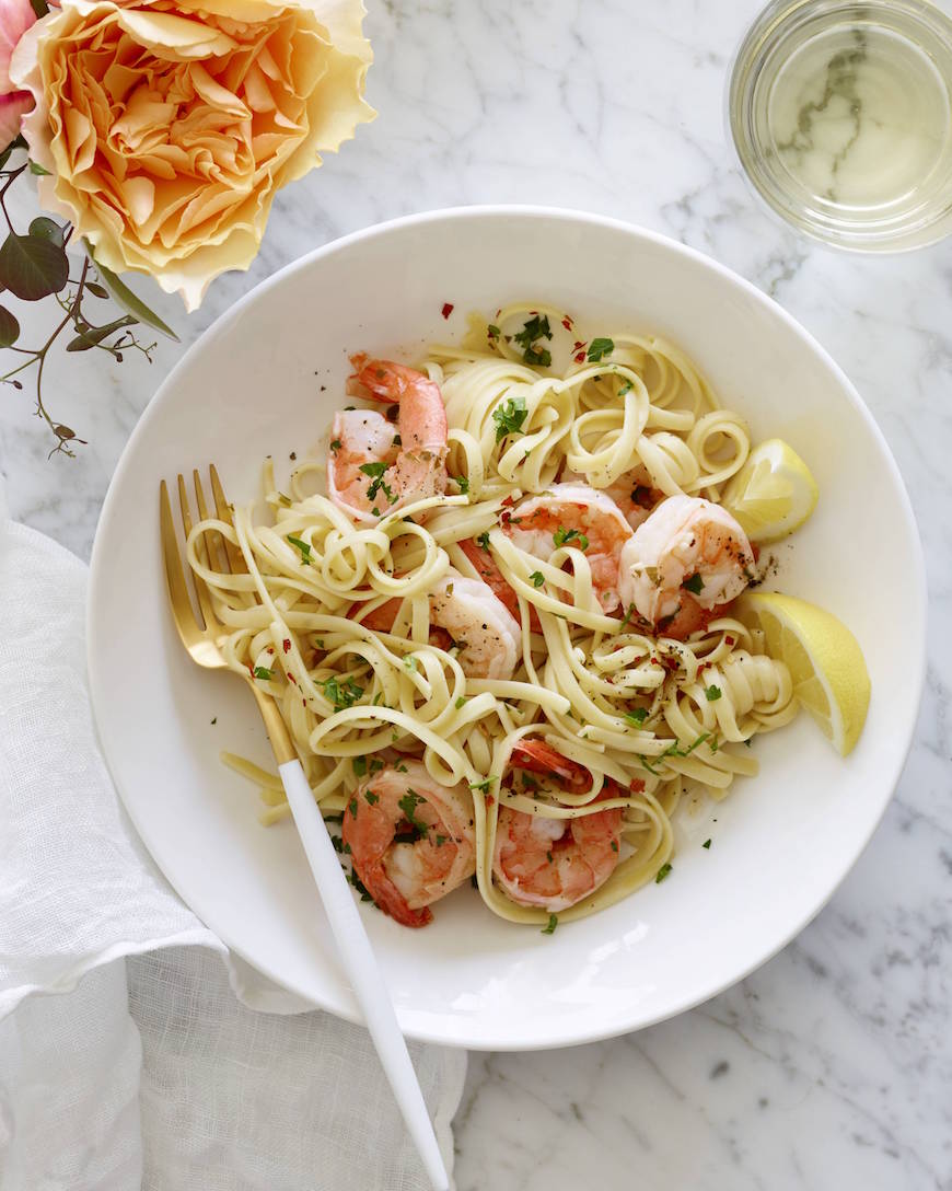 Garlic Shrimp Scampi from www.whatsgabycooking.com (@whatsgabycookin)