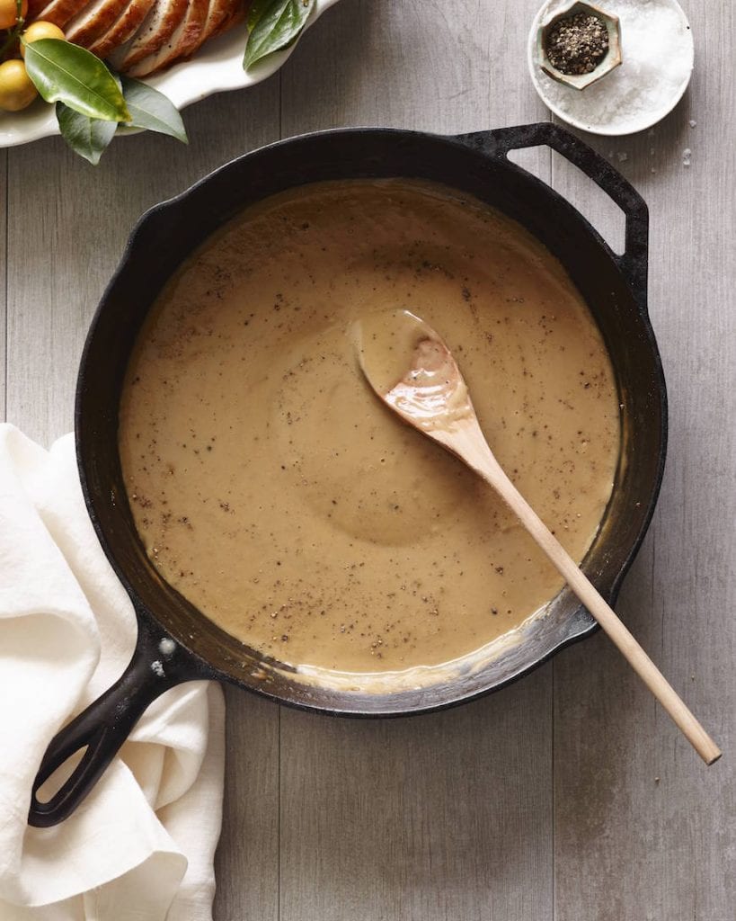 Thanksgiving dinner Homemade Turkey Gravy from www.whatsgabycooking.com (@whatsgabycookin)