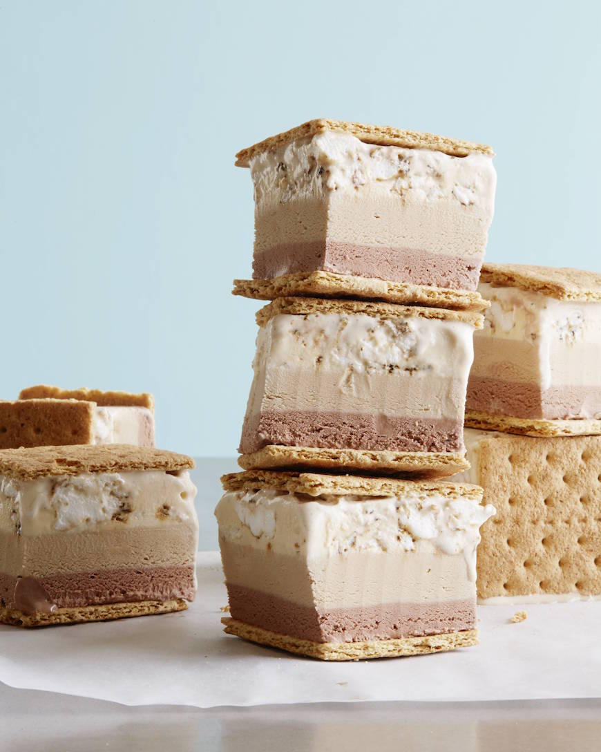 S'more Ice Cream Sandwiches from www.whatsgabycooking.com (@whatsgabycookin)