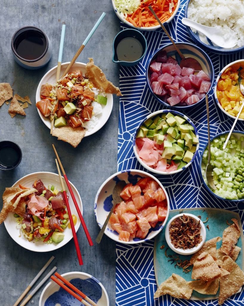 DIY Poke Bowl Bar from www.whatsgabycooking.com (@whatsgabycookin)