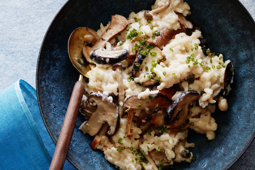 Wild Mushroom Risotto from www.whatsgabycooking.com (@whatsgabycookin)